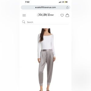 ATM Highrise Silk Joggers